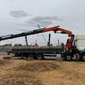 DAF CF 410 8X4 DROPSIDE CRANE