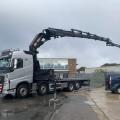 VOLVO FH540 8X2 FLAT CRANE D/BAR