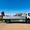 IVECO EUROCARGO 180 250 DROPSIDE CRANE