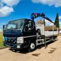 MITSUBISHI FUSO CANTER 7C15 DROPSIDE CRANE