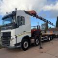 VOLVO FH 460 8X2 FLAT CRANE DRAWBAR