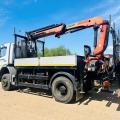 MERCEDES-BENZ ATEGO 1823 4X4 DROPSIDE CRANE