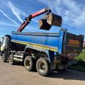 DAF 85 CF 410 8X4 TIPPER GRAB