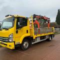 ISUZU F110 210 11 TON DROPSIDE CRANE