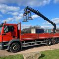 MAN TGM 26.340 6X2 DROPSIDE CRANE