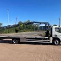 MITSUBISHI FUSO CANTER 7C18 7.5 TON FLAT CRANE