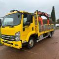 ISUZU F110 210 11 TON DROPSIDE CRANE