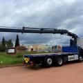 VOLVO FM 460 8X2 FLAT CRANE