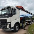 VOLVO FH 460 8X2 FLAT CRANE
