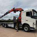 VOLVO FH 460 8X2 FLAT CRANE