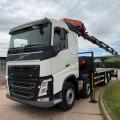 VOLVO FH 460 8X2 FLAT CRANE D/BAR