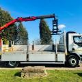 DAF LF 260 18 TON DROPSIDE CRANE