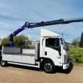 ISUZU FORWARD N75 190 DROPSIDE CRANE