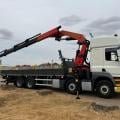DAF CF 410 8X4 DROPSIDE CRANE