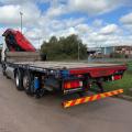 SCANIA G440 8X2 FLAT FASSI CRANE D/BAR