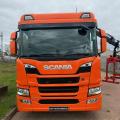 SCANIA P420 8X2 DROPSIDE BRICK GRAB