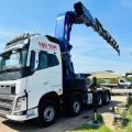 VOLVO FH16 8X4 TRACTOR UNIT CRANE