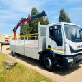 IVECO EUROCARGO 180E25 DROPSIDE CRANE