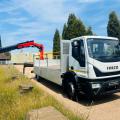 IVECO EUROCARGO 180E25 DROPSIDE CRANE