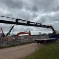 DAF CF 450 8X2 FLAT CRANE