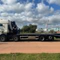 DAF CF 460 8X2 CHEESEWEDGE CRANE