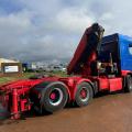 DAF XF 510 FTS 6X2 UNIT C/W CRANE