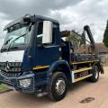MERCEDES-BENZ AROCS 1824 18 TON SKIP LOADER