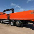 SCANIA P420 8X2 DROPSIDE BRICK GRAB