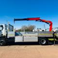 IVECO EUROCARGO 180E25 DROPSIDE CRANE