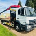 MERCEDES-BENZ ATEGO 1323 13.5 TON FLAT CRANE