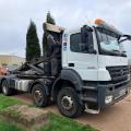 MERCEDES-BENZ AXOR 3236 8X4 HOOK LOADER