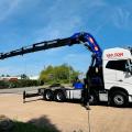 VOLVO FH16 8X4 TRACTOR UNIT CRANE