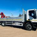 IVECO EUROCARGO 180 250 DROPSIDE CRANE