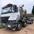 MERCEDES-BENZ AXOR 3236 8X4 HOOK LOADER