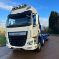 DAF CF 460 FAX 8X2 CHEESEWEDGE