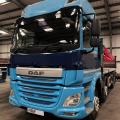 DAF CF 460 8X2 FLAT CRANE D/BAR