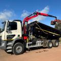 DAF CF 330 6X4 TIPPER GRAB