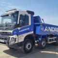 VOLVO FMX 420 8X4 STEEL TIPPER