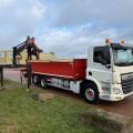 DAF CF 450 FAN 6X2 FLAT CRANE