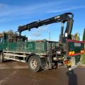 IVECO 180E25 18 TON DROPSIDE CRANE