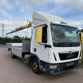 MAN TGL 7.160 7.5 TON DROPSIDE CRANE