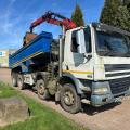 DAF 85 CF 410 8X4 TIPPER GRAB