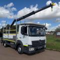 MERCEDES-BENZ ATEGO 816 POLE CARRIER CRANE