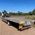 MITSUBISHI FUSO CANTER 7C18 7.5 TON FLAT CRANE