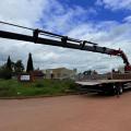 SCANIA R450 8X2 FLAT CRANE D/BAR