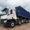 RENAULT C460 8X4 ALLOY BULK TIPPER D/BAR