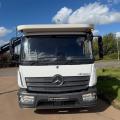 MERCEDES-BENZ ATEGO 816 POLE CARRIER CRANE