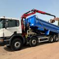 SCANIA P410 8X4 TIPPER GRAB