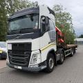 VOLVO FH 8X2 FLAT CRANE DRAWBAR