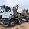 MERCEDES-BENZ AXOR 3236 8X4 HOOK LOADER